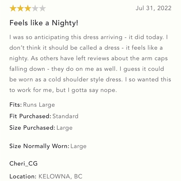 Anthropologie Dainty Mini Dress (Looks like a Night Gown) Adj Straps Open Back - Picture 10 of 16